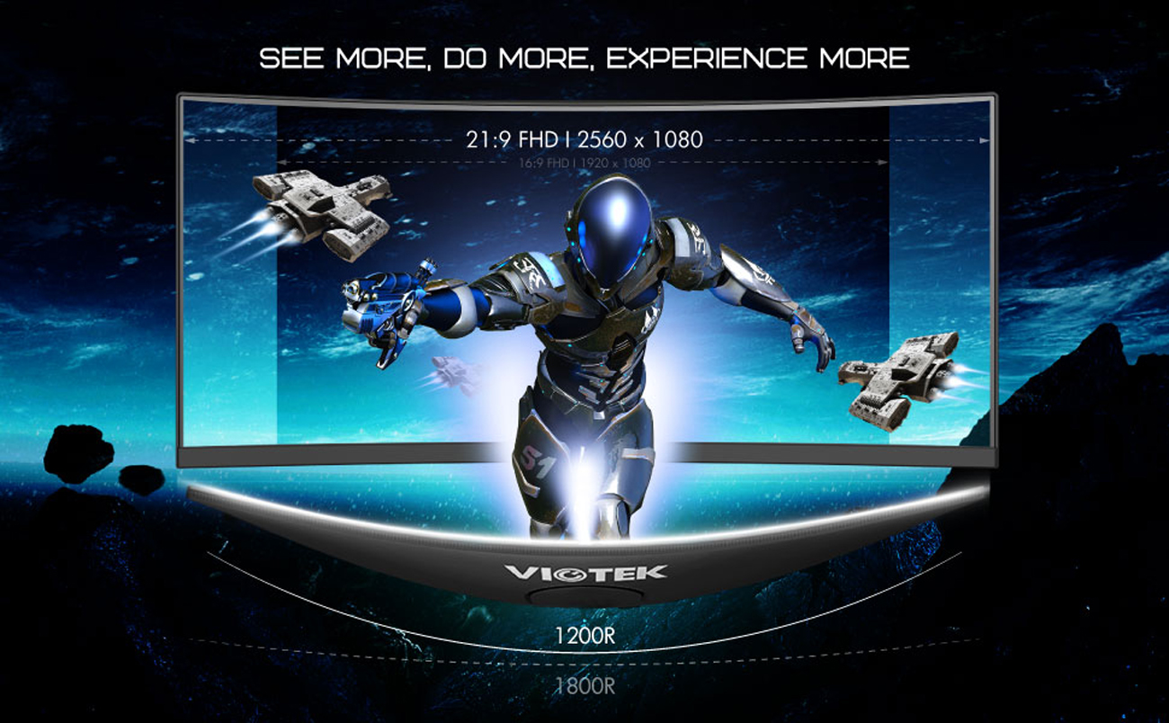 VIOTEK Gaming Monitor